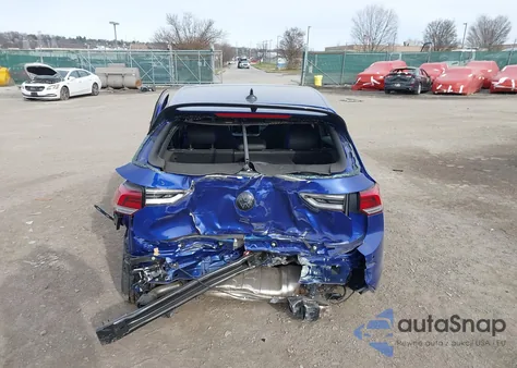 2025 Volkswagen Golf R 2.0T Black Edition z USA, uszkodzony, nr VIN WVWKB7CD6SW246884